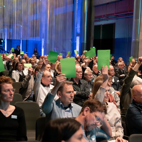 Abstimmung bei einer Generalversammlung